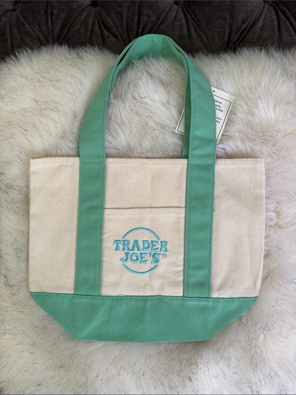 Trader Joe’s Mini Canvas Tote Bag